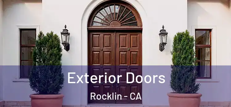 Exterior Doors Rocklin - CA