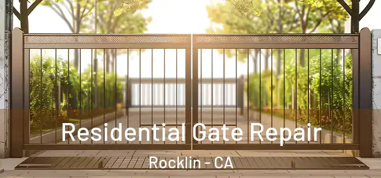 Residential Gate Repair Rocklin - CA