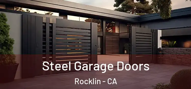 Steel Garage Doors Rocklin - CA